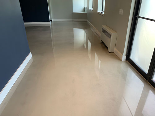 concrete polished flooring